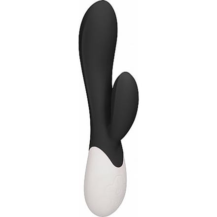 Heat - Passion - Rechargeable Heating G-Spot Rabbit Black