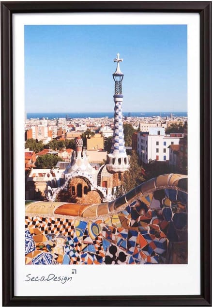 SecaDesign Iris Fotolijst - Fotomaat 20x30 cm - Zwart