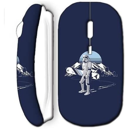 Star Wars Snowboard Draadloze Muis Wit
