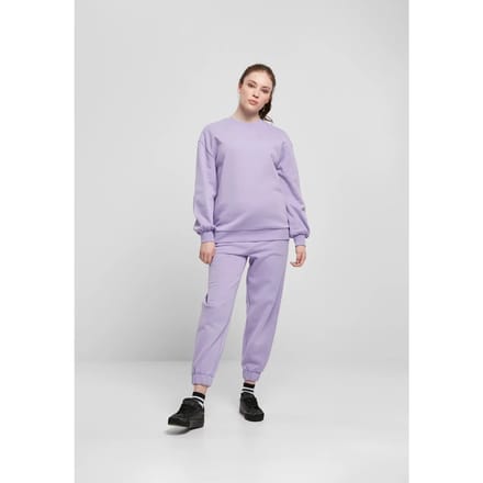 Urban Classics - Organic Oversized Sweater/trui - S - Paars