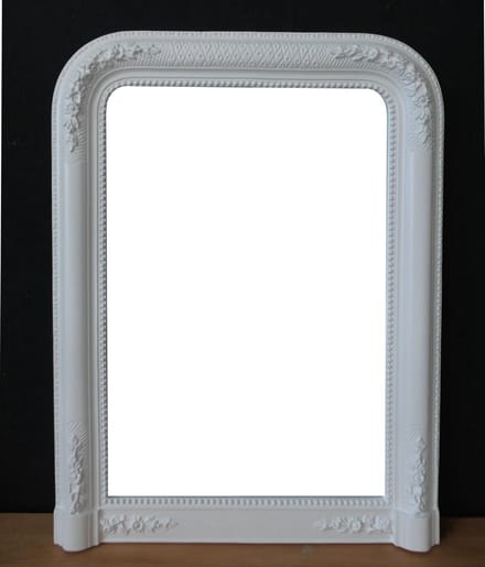 Spiegel Romeo Wit Buitenmaat 66x88cm
