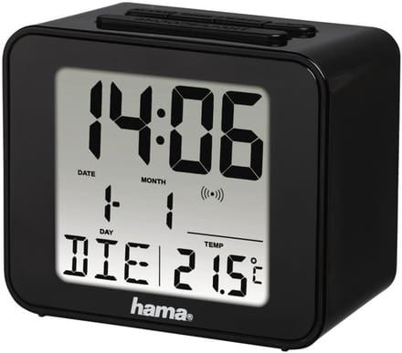 Hama wekker- Cube - Draadloos- Zwart