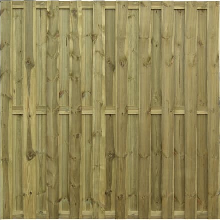 Intergard Schutting tuinscherm Multi 19 planks 180x180cm