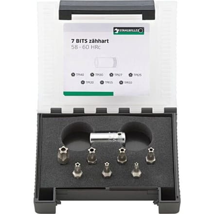 Stahlwille 1204/8N 5 STERN BITS-SET 96081113 Bitset
