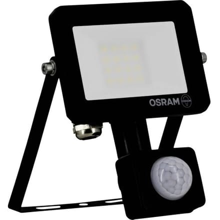 OSRAM HOMELIGHTING FLOODLIGHT LUX SENSOR 10W 865 BLACK 4099854489464 LED-schijnwerper 10.00 W Lichtkleur (naam): Daglichtwit