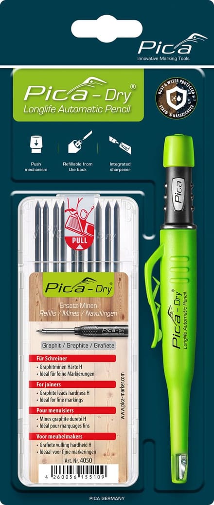 Pica Marker Dry Longlife 3030 + vulling 4050 Grafiet
