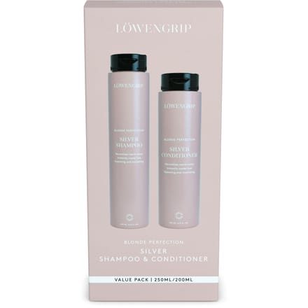 Löwengrip L&ouml;wengrip Blonde Perfection Silver Shampoo &amp; Conditioner 250 ml + 200 ml
