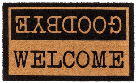 Hamat buitenmat Impala welcome / goodbye 45x75 cm