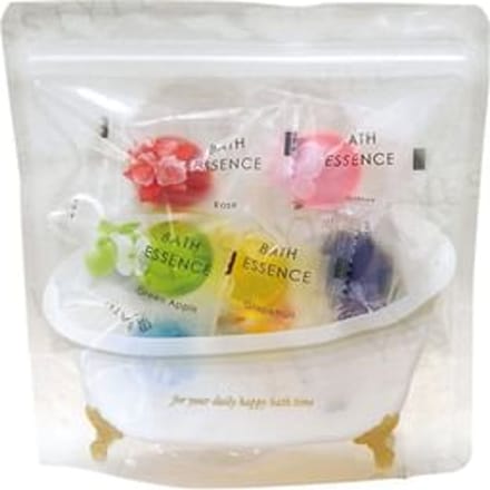 G.P.CREATE - Patmos Bath Essence Set: Rose + Lavender + Citrus + Grapefruit + Green Apple + Berry + Apricot 8g x 7