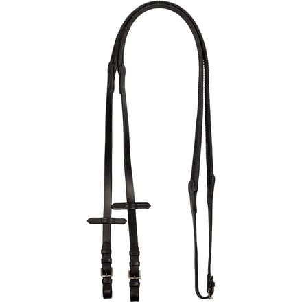 Leren en rubber teugels voor paarden Equestro
