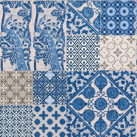 TEGEL BEHANG | Patchwork - meerkleurig - A.S. Création Metropolitan Stories