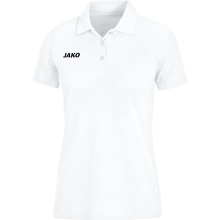 Jako Base Polo Kinderen - Wit | Maat: 164