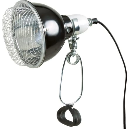 Trixie Reptiland Reflector Klemlamp - Keramische Fitting, Draadbeschermkap - 14x17 cm