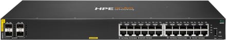 Hewlett Packard Enterprise Aruba 6000 24G Class4 PoE 4SFP 370W Schakelaar