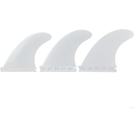 Tri Fin Thruster Set Nylon Kunststof Surfplank Vinnen FCS Vinnen Surfplank G5 white