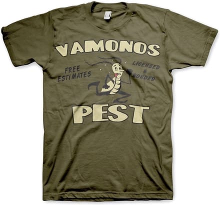 Breaking Bad Vamanos Pest T-shirt olijfgroen