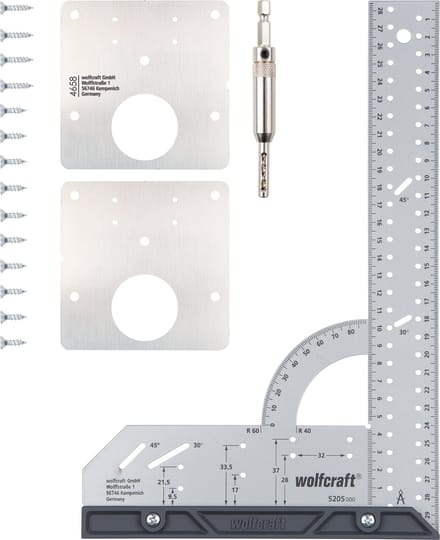 wolfcraft - Projectset 'Reparatie van potscharnieren' - 8657000