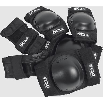 TSG Skate Protectie Set Junior (Outlet Shop) - Zwart