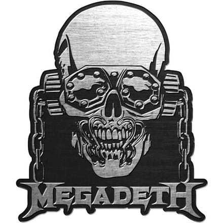 Megadeth Vic Rattlehead Unisex Speld - zilverkleurig - Standard