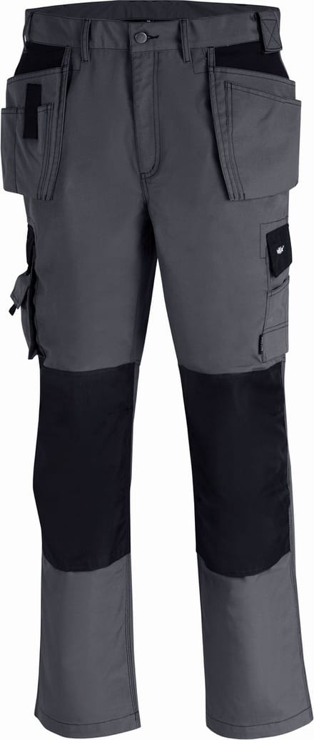 teXXor Canvasbroek Panama grijs/zwart
