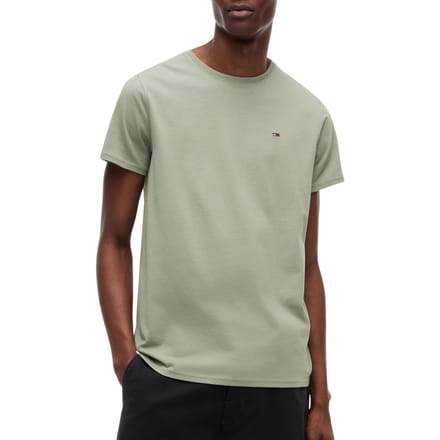 Tommy Hilfiger Xslim Jersey Tee Spring Olive Taglia: M | Magliette basic Outlet | Uomo | Verde