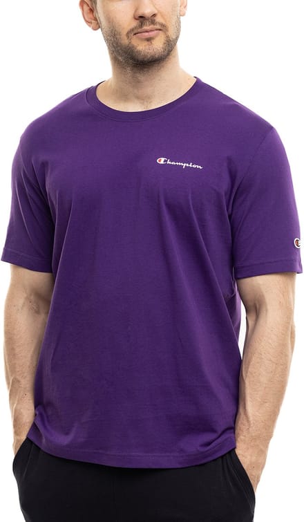 Champion Poloshirt Heren - Paars - Katoen - Maat S