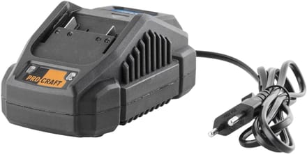 Procraft 20/2.4A oplader 20 V 2,4 A voor Li-ion-accu's