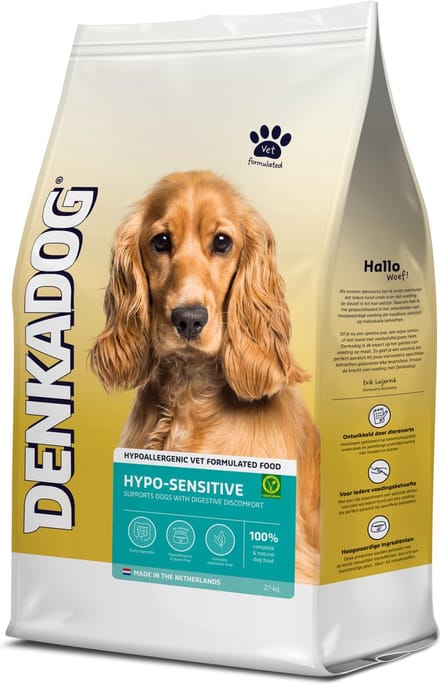 Denkadog Superior Hypo-Sensitive Groente - Hondenvoer - 2.5 kg