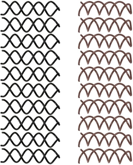 Dailygoods - 20 Spiraalvormige Haarspelden voor Kapsels