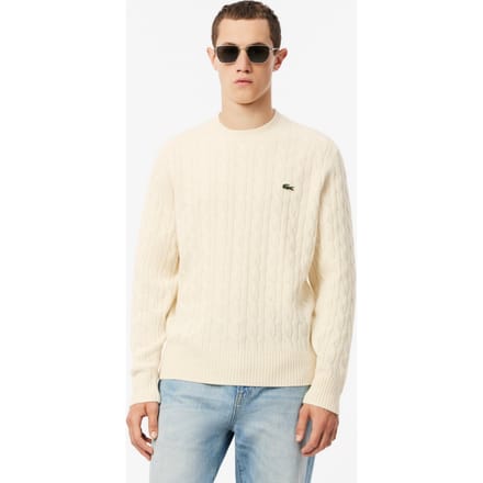 Regular fit pullover van pure wol