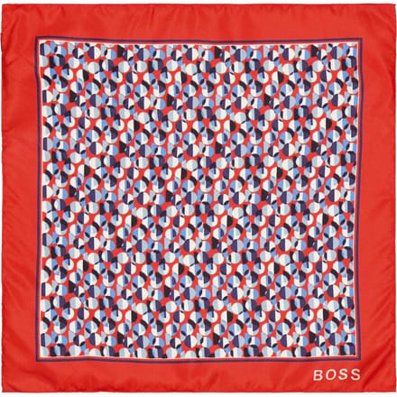Boss Heren Zakdoek met logo (Rood)