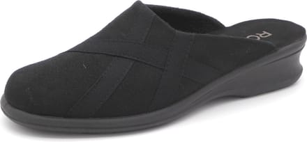 Rohde Dames Pantoffel Muil - 2500-90 Zwart - Maat 5½ (38.5)