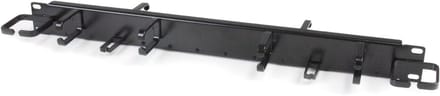 Kabelmanagement Paneel - Rack Organizer - Serverruimte Organiseren - 1U Rack Ruimte - 19 inch - Zwart
