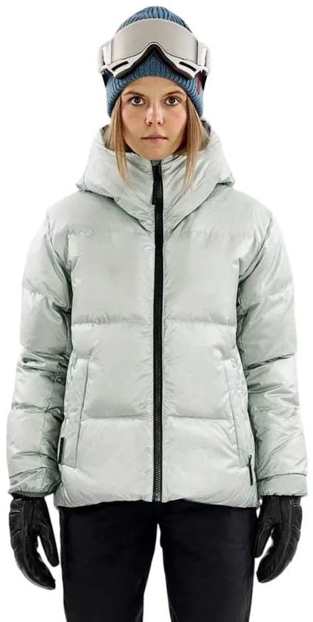 The Mountain Studio Pertex Reversible Tecno Donzen Jas Grijs M Vrouw