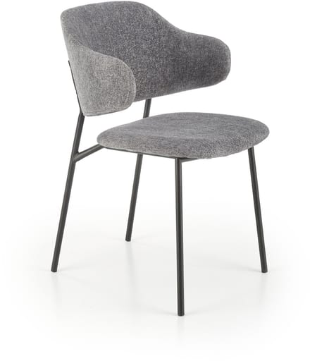 Halmar K497 Serie - Eetkamerstoel - Lichtgrijs - Loft - Modern
