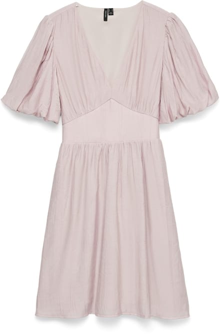 VERO MODA - VMBELLA 2/4 V-NECK SHORT DRESS WVN - Dames - Mini jurken