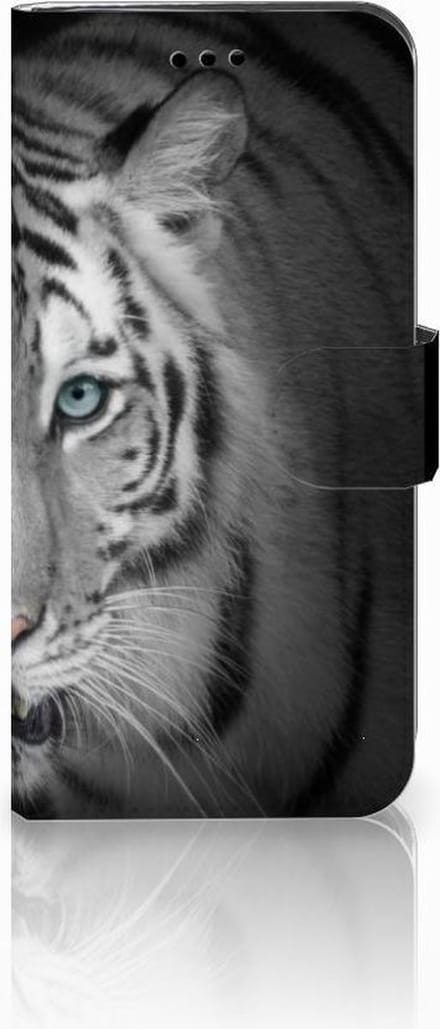 Huawei P10 Lite Telefoonhoesje met Pasjes Tijger