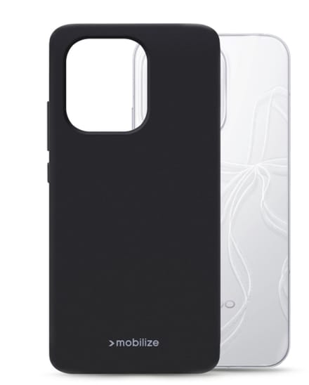 Mobilize Rubber Gelly Case - Geschikt voor OPPO Reno15 Pro 5G - Matt Black