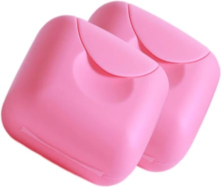 Opbergdoosjes - Periode cups - Hygiënisch opbergen - Draagbaar ontwerp - 2 stuks - Wit