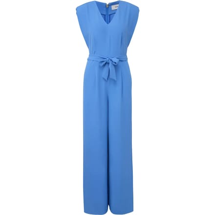 comma - female - Jumpsuit met wijde pijpen