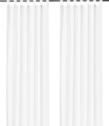 Decoratieve Sjaal - Lussjaal Bandsjaal - Raamdecoratie - Matte Microvezel - 140x245 cm - Wit