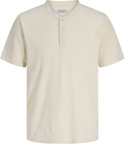 JACK&JONES - JPRBLULUCAS HENLEY SS TEE - Heren - T-shirts
