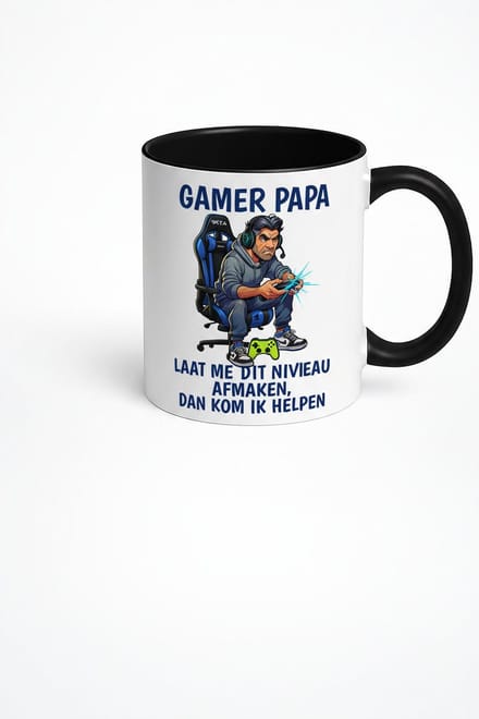 Gamer Papa Mok - Uniek Design voor de Gaming Vader