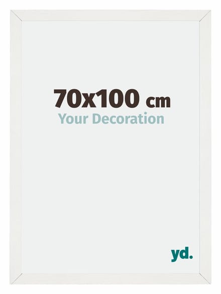Your Decoration - Fotolijst 70x100 cm - MDF - Wit Geveegd - Mura