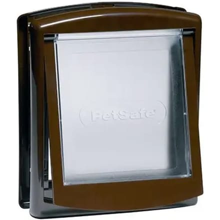 Staywell 730 Kattenluik - S - Bruin/Transparant - 23,6 x 19,8 cm