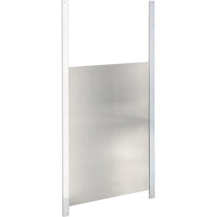 Kerbl Kipschuifdeur 30 x 40 cm, aluminium, complete montageset