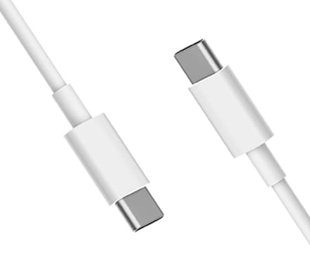 USB-C naar USB-C Kabel - 2 Meter - Snel Opladen tot 100W - Geschikt voor iPhone 15/16/17, iPad Pro & MacBook