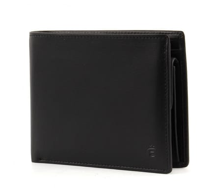 Esquire Portemonnee Chicago Wallet Black Zwart