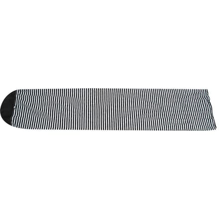 Polyester Zwart Witte Streep Surfplank Sok Beschermhoes Tas voor Hard Board Shortboard Zwart gray