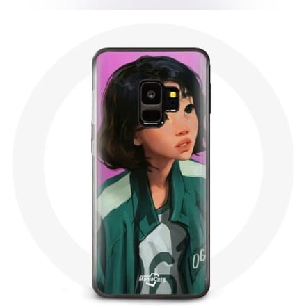 Coque pour Samsung Galaxy S9 Squid Game Kang Sae Byeok art